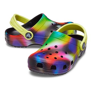 Crocs Classic Solarized Toddler Clogs