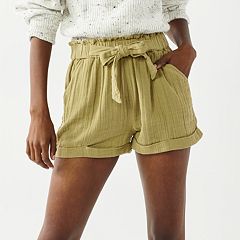 Kohls womens shorts on sale clearance