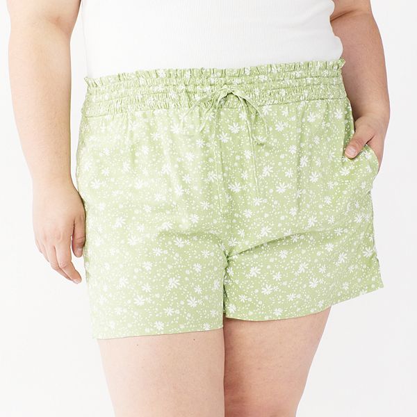 Kohls plus size bermuda hot sale shorts