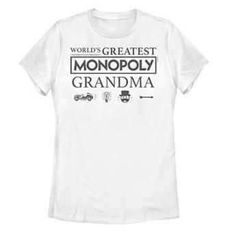 Juniors' Monopoly World's Greatest Grandma Tee
