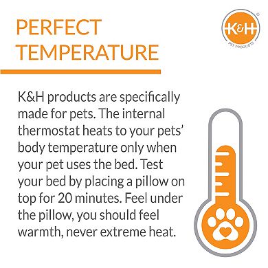 K&H Pet Thermo-Kitty Easy Clean Mat