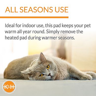 K&H Pet Thermo-Kitty Easy Clean Mat