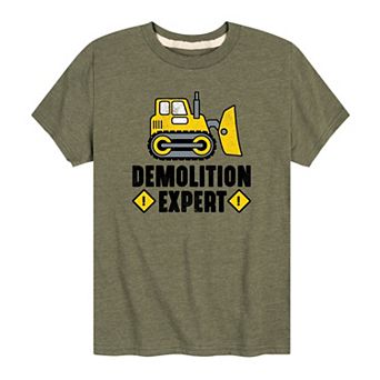 Boys 8-20 Demolition Expert Graphic Tee