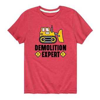 Boys 8-20 Demolition Expert Graphic Tee