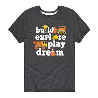 Boys 8-20 Build Explore Graphic Tee