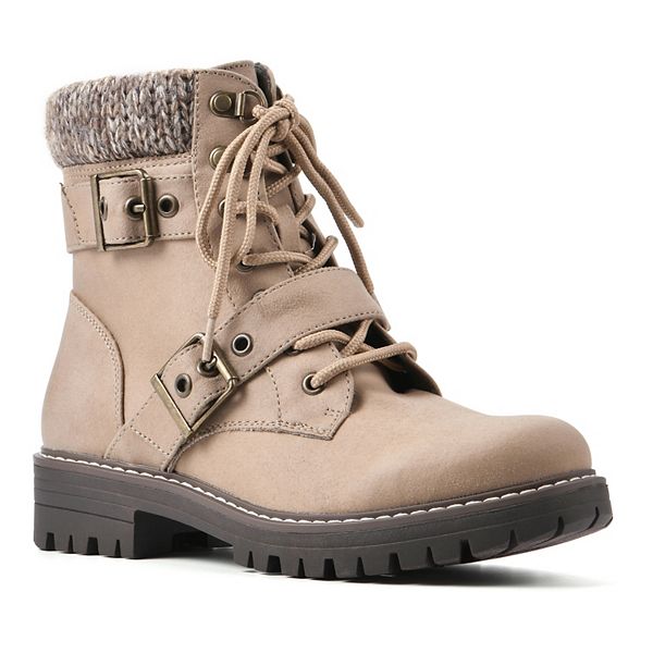 Cliffs by White Mountain Marlee Women's Combat Boots