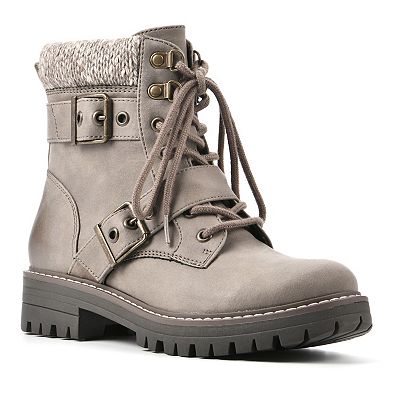 Cliffs by White Mountain Marlee Women s Combat Boots