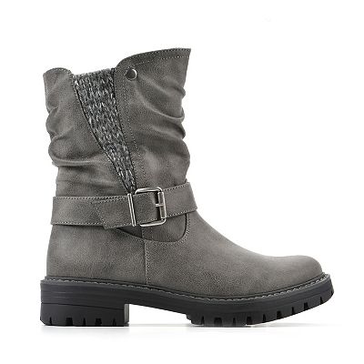 Cliffs by White Mountain Mingle Women s Moto Boots