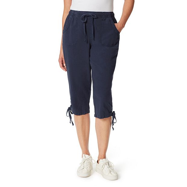 Women's Gloria Vanderbilt Genna Dolphin Hem Capri Pants