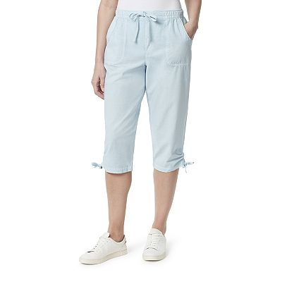 Women s Gloria Vanderbilt Genna Dolphin Hem Capri Pants