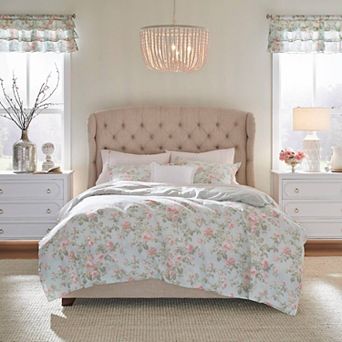 Laura Ashley Madelynn Duvet Set with Shams