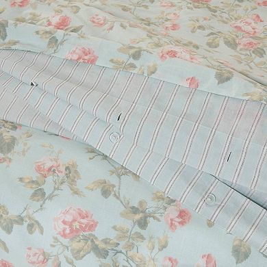 Laura Ashley Madelynn Duvet Set with Shams