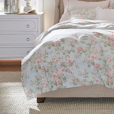 Laura Ashley Madelynn Duvet Set with Shams