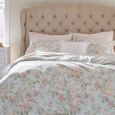 Laura Ashley Madelynn Duvet Set with Shams