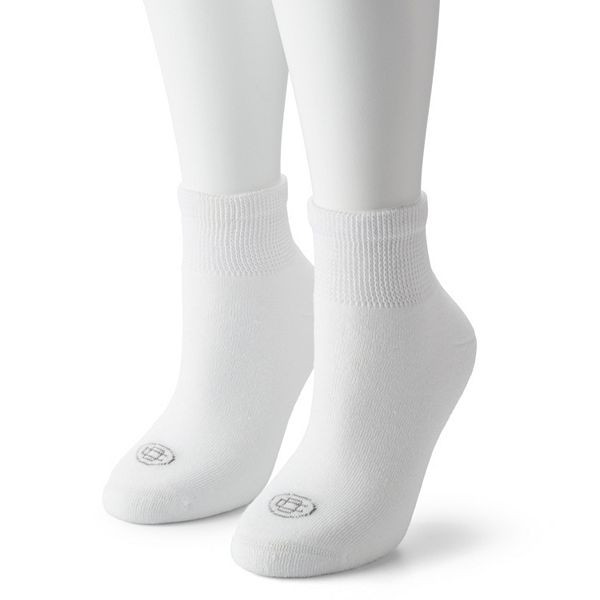 Women's Doctor's Choice 2pack Diabetic Ankle Socks