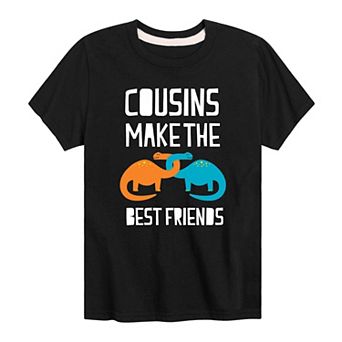 Boys 8-20 Cousins Best Friends Graphic Tee