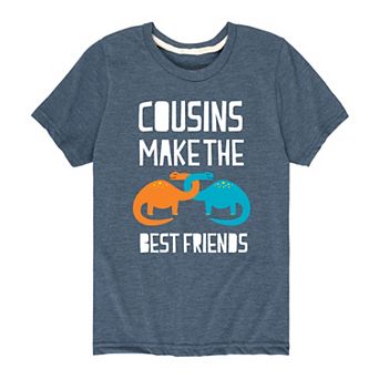 Boys 8-20 Cousins Best Friends Graphic Tee