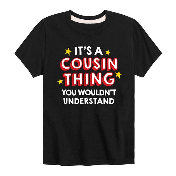 Boys 8-20 It's A Cousin Thing Graphic Tee