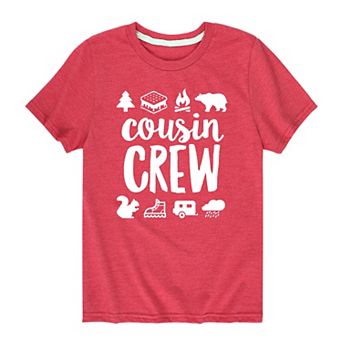 Boys 8-20 Cousin Crew Camp Icons Graphic Tee