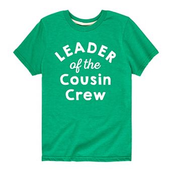 Boys 8-20 Leader Of The Cousin Crew Graphic Tee