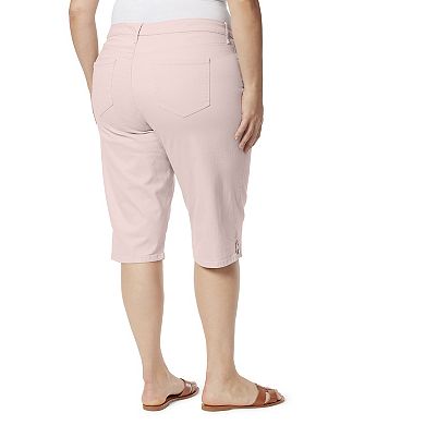 Plus Size Gloria Vanderbilt Kaia Denim Skimmer Shorts