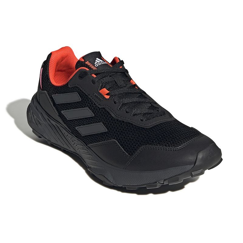 adidas Tracefinder Mens Trail Running Shoes, Size: 15, Black