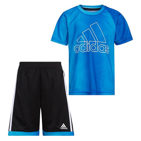Boys 4-7 adidas Active Tee & Shorts Set