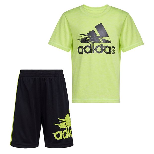 Boys adidas short store set