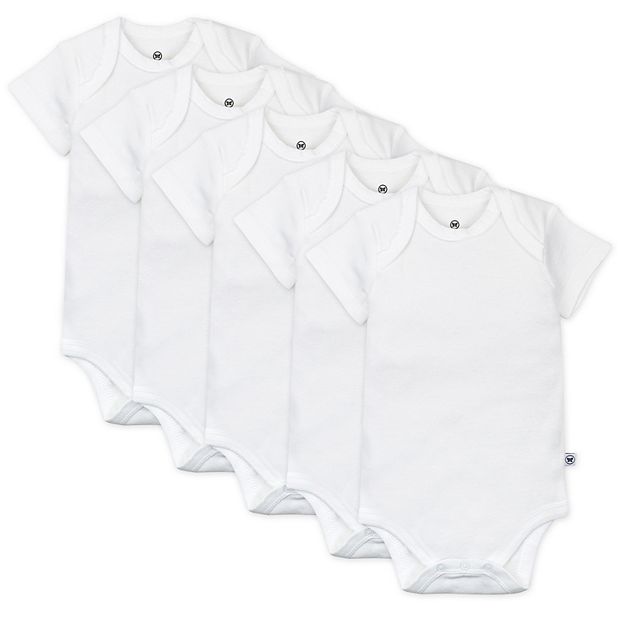 Honest Baby 5-Pack Organic Cotton Short Sleeve T-Shirt