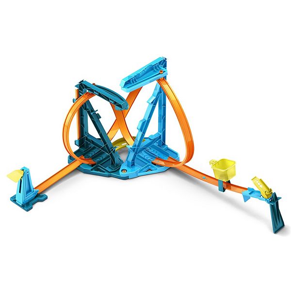 Hot Wheels Loop Stunt Champion Track Set with Dual-Track Loop