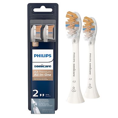 Philips Sonicare Premium All-in-One (A3) Replacement Toothbrush Heads 2-Pack