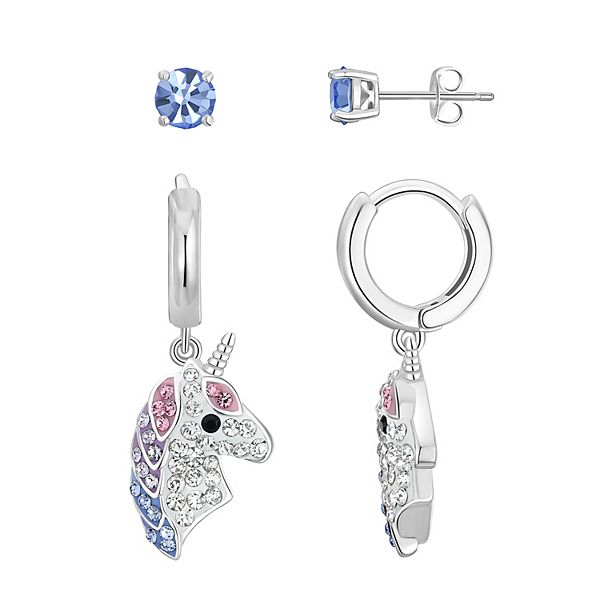 Swarovski hot sale unicorn earrings