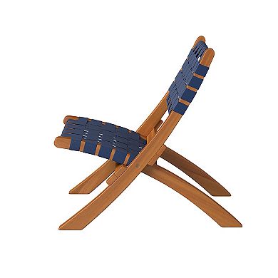 Belkene Home Sava Indoor / Outdoor Folding Patio Chair