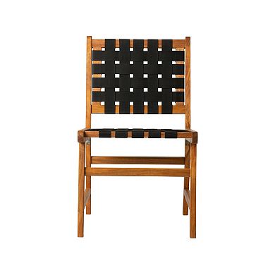 Belkene Home Sava Indoor / Outdoor Armless Patio Dining Chair