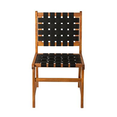 Belkene Home Sava Indoor / Outdoor Armless Patio Dining Chair