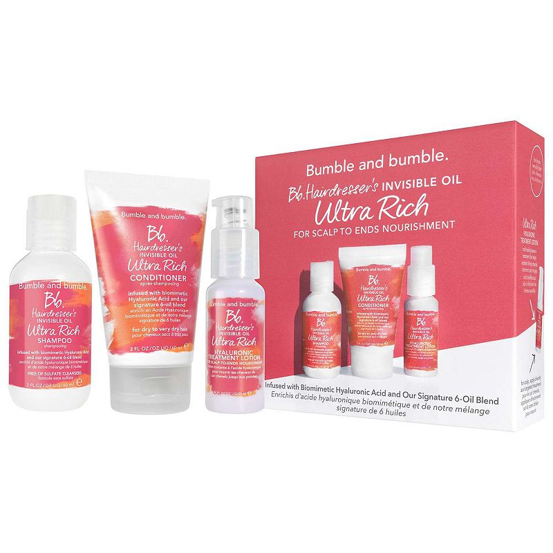 Hairdressers Invisible Oil Ultra Rich Trial Set Exclusive, Multicolor