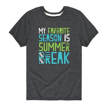 Boys 8-20 My Favorite Season Graphic Tee