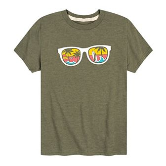 Boys 8-20 Summer Glasses Graphic Tee