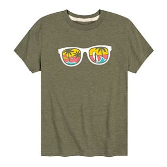 Boys 8-20 Summer Glasses Graphic Tee