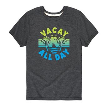 Boys 8-20 Vacay All Day Graphic Tee