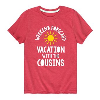 Boys 8-20 Vacation Cousins Tee