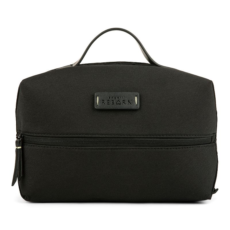 Bugatti Reborn Collection Recycled Toiletry Bag, Black
