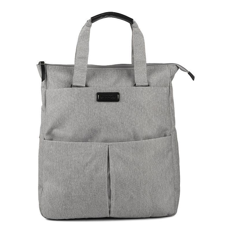 Bugatti Reborn Collection 3-in-1 RFID-Blocking Recycled Tote Bag, Gray