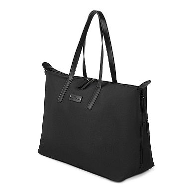 Bugatti Reborn Collection RFID-Blocking Tote Bag with Integrated Shoe Pocket