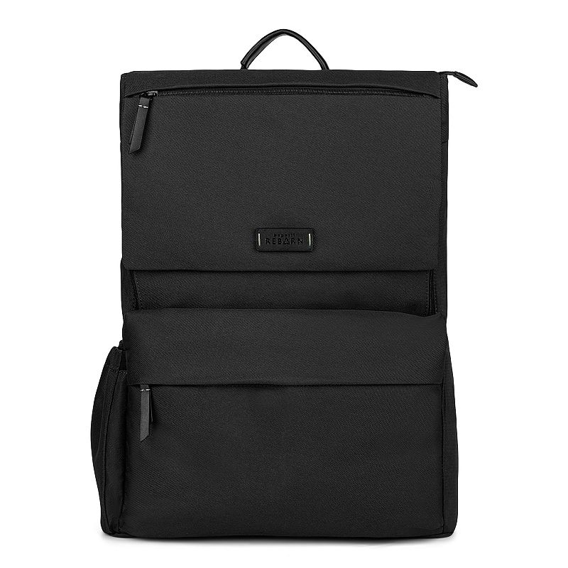 Bugatti Reborn Collection Recycled RFID-Blocking Backpack, Black