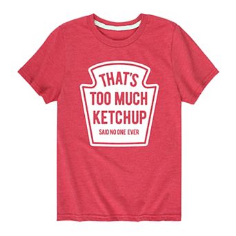 Boys 8-20 Too Much Ketchup Graphic Tee