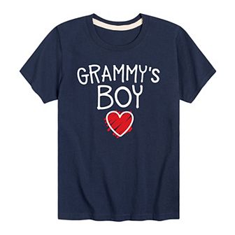 Boys 8-20 "Grammy's Boy" Tee