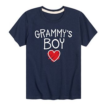Boys 8-20 "Grammy's Boy" Tee