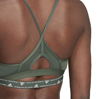 adidas Aeroreact Training Light-Support Padded Sports Bra
