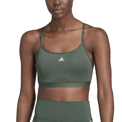 adidas Aeroreact Training Light-Support Padded Sports Bra